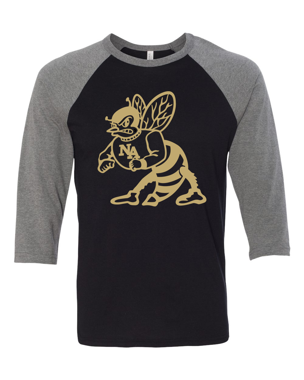 North Augusta Vintage Swoosh ¾ Sleeve Tee