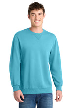 Load image into Gallery viewer, Port &amp; Co ™  Beach Wash ®  Garment-Dyed Crewneck Sweatshirt PC098
