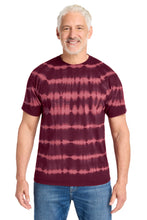 Load image into Gallery viewer, Port &amp; Co ®  Allover Stripe Tie-Dye Tee PC142
