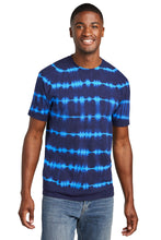 Load image into Gallery viewer, Port &amp; Co ™  Allover Stripe Tie-Dye Tee PC142
