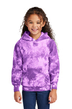 Load image into Gallery viewer, Port &amp; Co ™  Youth Crystal Tie-Dye Pullover Hoodie PC144Y
