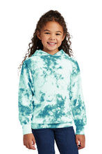 Load image into Gallery viewer, Port &amp; Co ™  Youth Crystal Tie-Dye Pullover Hoodie PC144Y
