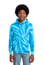 Load image into Gallery viewer, Port &amp; Co ™  Youth Tie-Dye Pullover Hooded Sweatshirt. PC146Y
