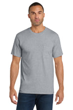 Load image into Gallery viewer, Port &amp; Co ™  Core Cotton Pocket Tee. PC54P
