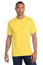 Load image into Gallery viewer, Port &amp; Co ™  Core Cotton Pocket Tee. PC54P
