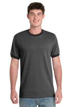 Load image into Gallery viewer, Port &amp; Co ™  Core Cotton Ringer Tee.  PC54R
