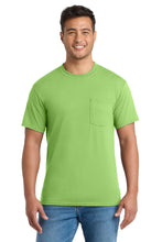 Load image into Gallery viewer, Port &amp; Co ™  Core Blend Pocket Tee. PC55P
