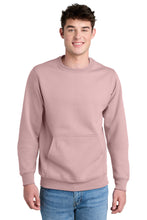 Load image into Gallery viewer, Port &amp; Co ®  Core Fleece Crewneck Pocket Sweatshirt PC78PKT
