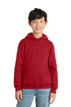 Load image into Gallery viewer, Port &amp; Co ™  Youth Core Fleece Pullover Hooded Sweatshirt PC78YH
