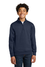 Load image into Gallery viewer, Port &amp; Co ™  Youth Core Fleece 1/4-Zip Pullover Sweatshirt PC78YQ
