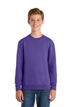 Load image into Gallery viewer, Port &amp; Co ™  Youth Core Fleece Crewneck Sweatshirt PC78Y
