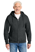 Load image into Gallery viewer, Port &amp; Co ™  Core Fleece Full-Zip Hooded Sweatshirt. PC78ZH
