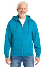 Load image into Gallery viewer, Port &amp; Co ™  Core Fleece Full-Zip Hooded Sweatshirt. PC78ZH
