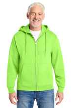 Load image into Gallery viewer, Port &amp; Co ™  Core Fleece Full-Zip Hooded Sweatshirt. PC78ZH
