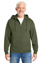 Load image into Gallery viewer, Port &amp; Co ®  Core Fleece Full-Zip Hooded Sweatshirt. PC78ZH
