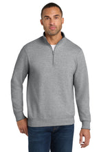 Load image into Gallery viewer, Port &amp; Co ™  Fan Favorite Fleece 1/4-Zip Pullover Sweatshirt. PC850Q
