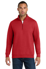 Load image into Gallery viewer, Port &amp; Co ™  Fan Favorite Fleece 1/4-Zip Pullover Sweatshirt. PC850Q

