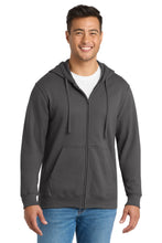 Load image into Gallery viewer, Port &amp; Co ®  Fan Favorite Fleece Full-Zip Hooded Sweatshirt. PC850ZH
