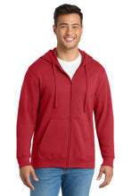 Load image into Gallery viewer, Port &amp; Co ®  Fan Favorite Fleece Full-Zip Hooded Sweatshirt. PC850ZH
