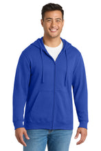 Load image into Gallery viewer, Port &amp; Co ®  Fan Favorite Fleece Full-Zip Hooded Sweatshirt. PC850ZH

