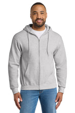 Load image into Gallery viewer, Port &amp; Co ®  Tall Essential Fleece Full-Zip Hooded Sweatshirt. PC90ZHT
