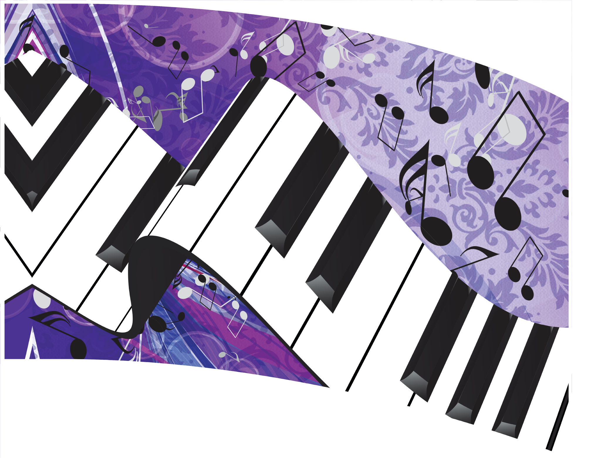 Pre-Designed Flags - Piano Music – Hipp Visual Solutions