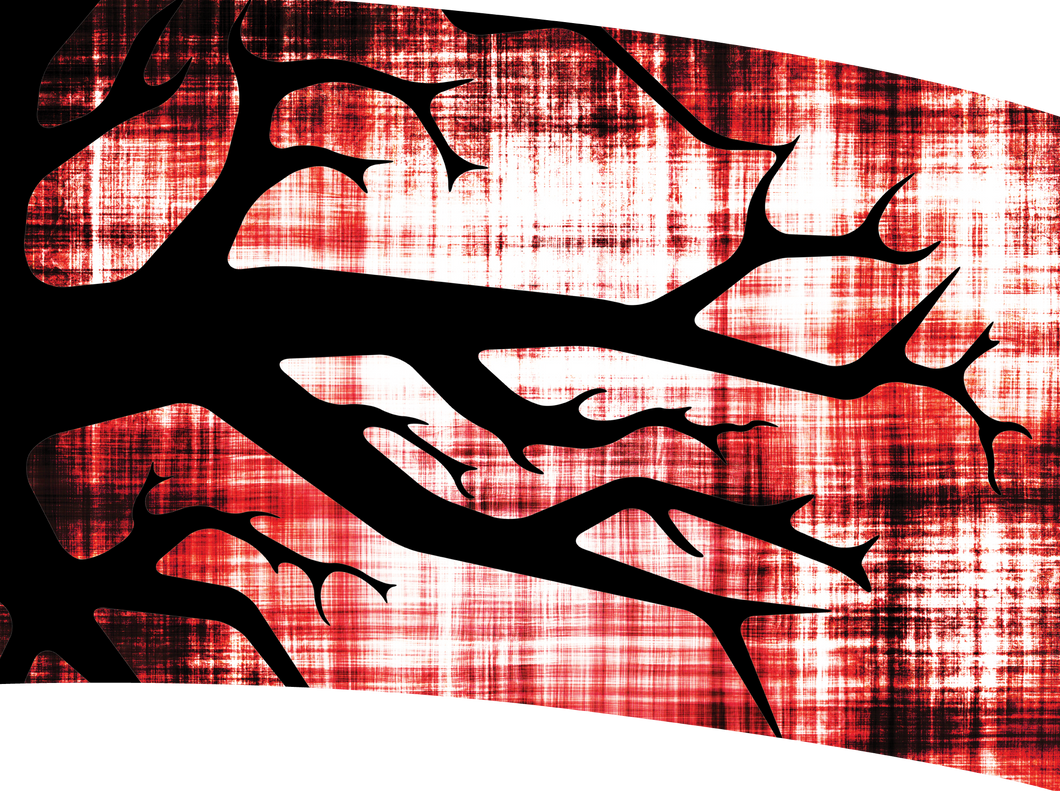 Pre-Designed Flags - Tree Branch Red