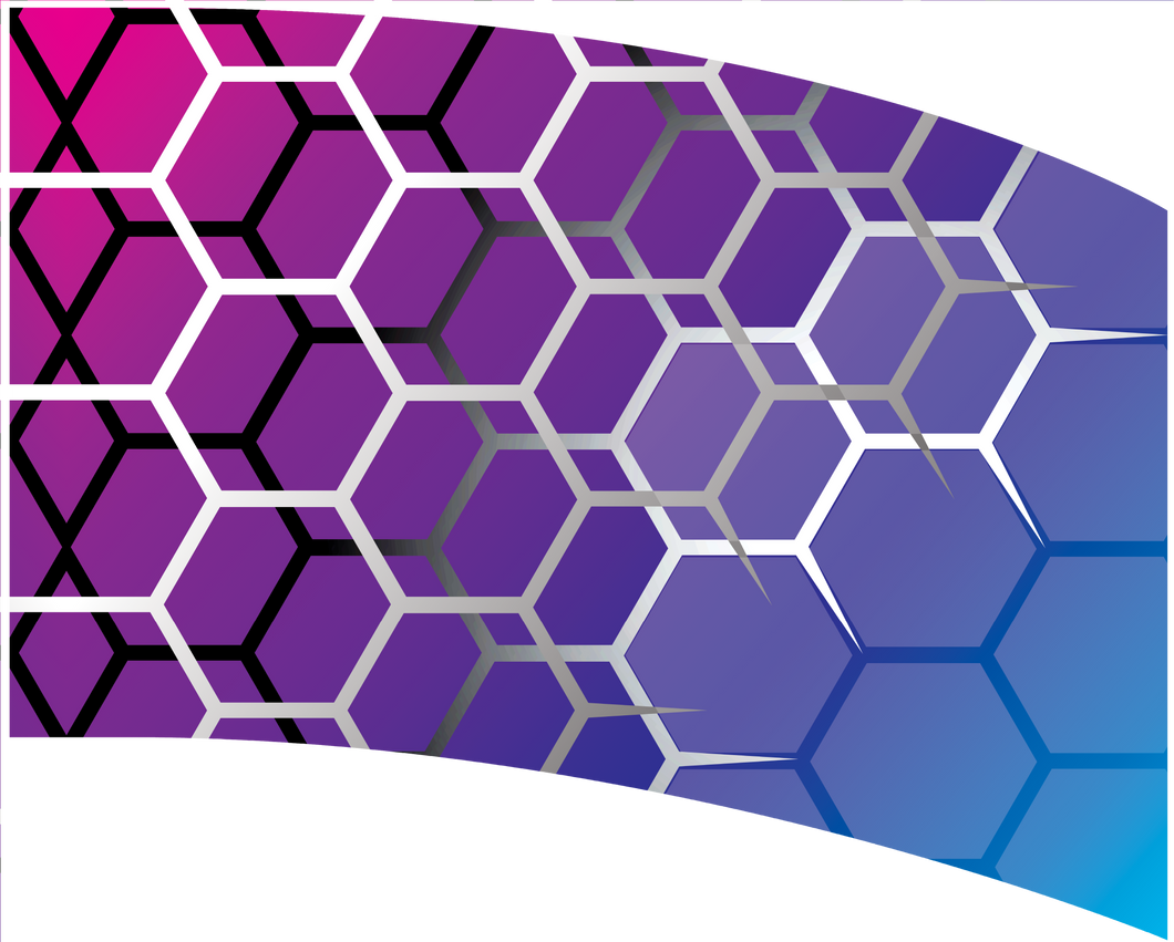 Pre-Designed Flags - Honeycomb