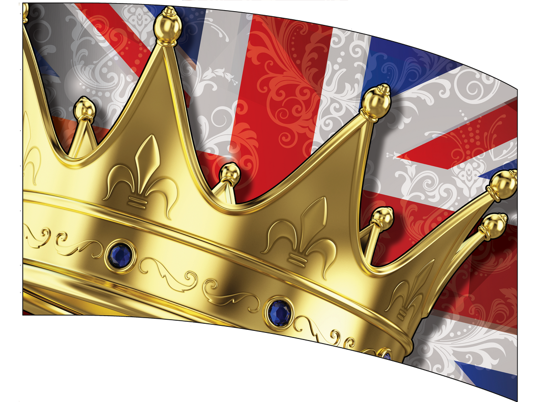 Pre-Designed Flags - Union Jack Crown