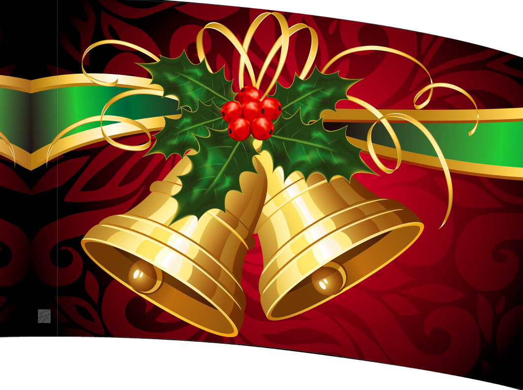 Pre-Designed Flags - Holiday Bells