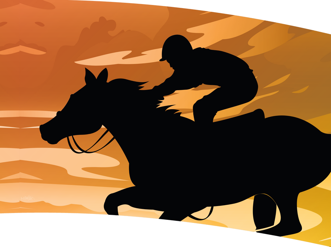 Pre-Designed Flags - Horse Racing