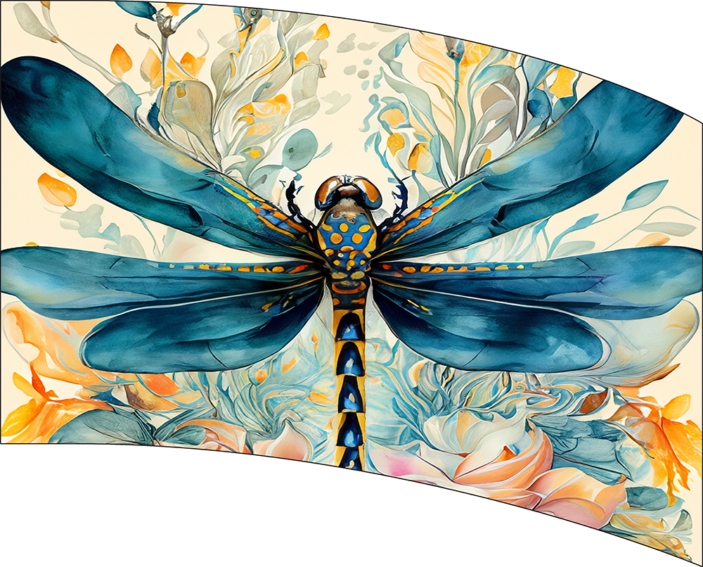 Ready To Ship Digital Flag - Dragonfly
