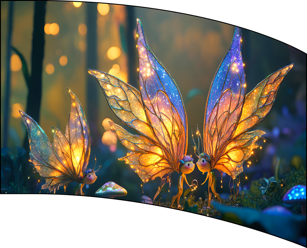 Ready To Ship Digital Flag - Magical Fairies