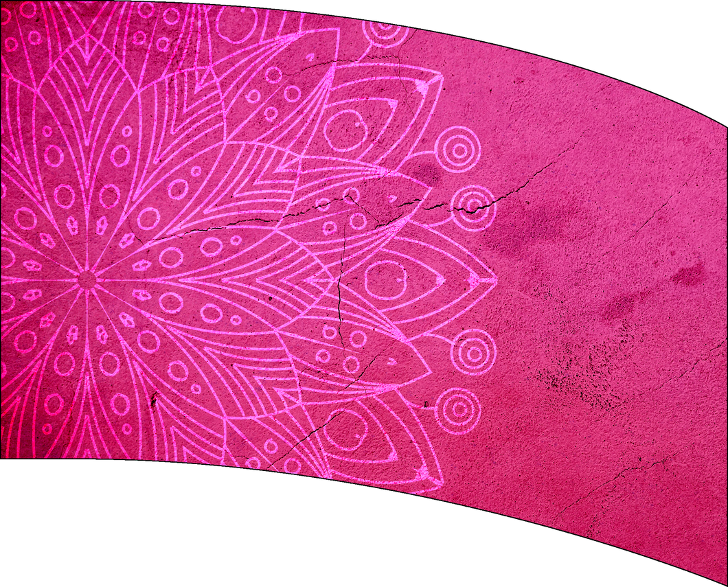 Ready To Ship Digital Flag - Pink Mandala