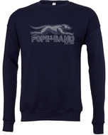 Pope Rhinestone Sponge Fleece Drop Shoulder Sweatshirt