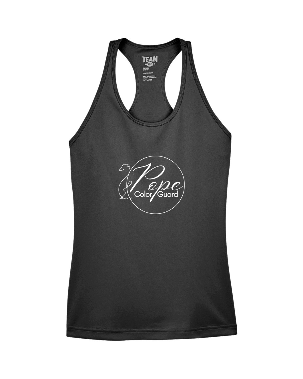 Pope Color Guard Ladies' Zone Performance Racerback Tank