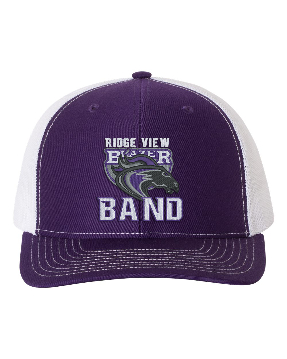 Ridge View Band Retro Trucker Snapback Hat