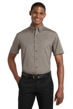 Load image into Gallery viewer, Port Authority ®  Short Sleeve Twill Shirt. S500T
