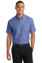Load image into Gallery viewer, Port Authority ®  Short Sleeve SuperPro ™  Oxford Shirt. S659
