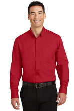 Load image into Gallery viewer, Port Authority ®  SuperPro ™  Twill Shirt. S663
