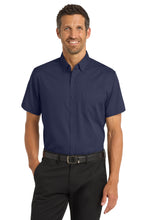Load image into Gallery viewer, Port Authority ®  Short Sleeve SuperPro ™  Twill Shirt. S664
