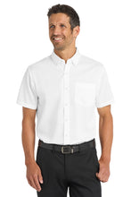 Load image into Gallery viewer, Port Authority ®  Short Sleeve SuperPro ™  Twill Shirt. S664
