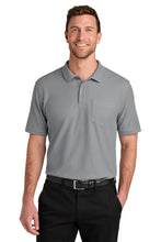 Load image into Gallery viewer, Port Authority ®  Tall Wearever Signature Pique Pocket Polo TLK200P
