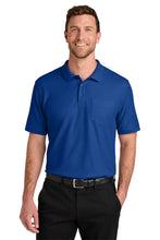 Load image into Gallery viewer, Port Authority ®  Tall Wearever Signature Pique Pocket Polo TLK200P
