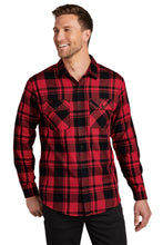Load image into Gallery viewer, Port Authority ®  Plaid Flannel Shirt. W668
