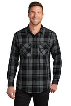 Load image into Gallery viewer, Port Authority ®  Plaid Flannel Shirt. W668
