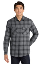 Load image into Gallery viewer, Port Authority ®  Plaid Flannel Shirt. W668
