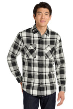Load image into Gallery viewer, Port Authority ®  Plaid Flannel Shirt. W668
