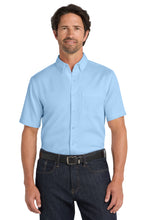 Load image into Gallery viewer, Port Authority ®  Short Sleeve SuperPro React ™  Twill Shirt. W809
