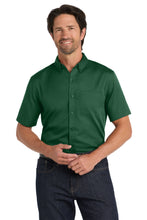 Load image into Gallery viewer, Port Authority ®  Short Sleeve SuperPro React ™  Twill Shirt. W809
